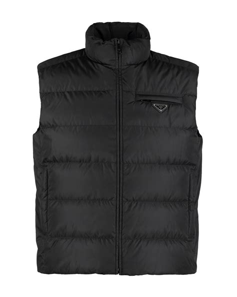 mens prada body warmer|Prada bodywarmer.